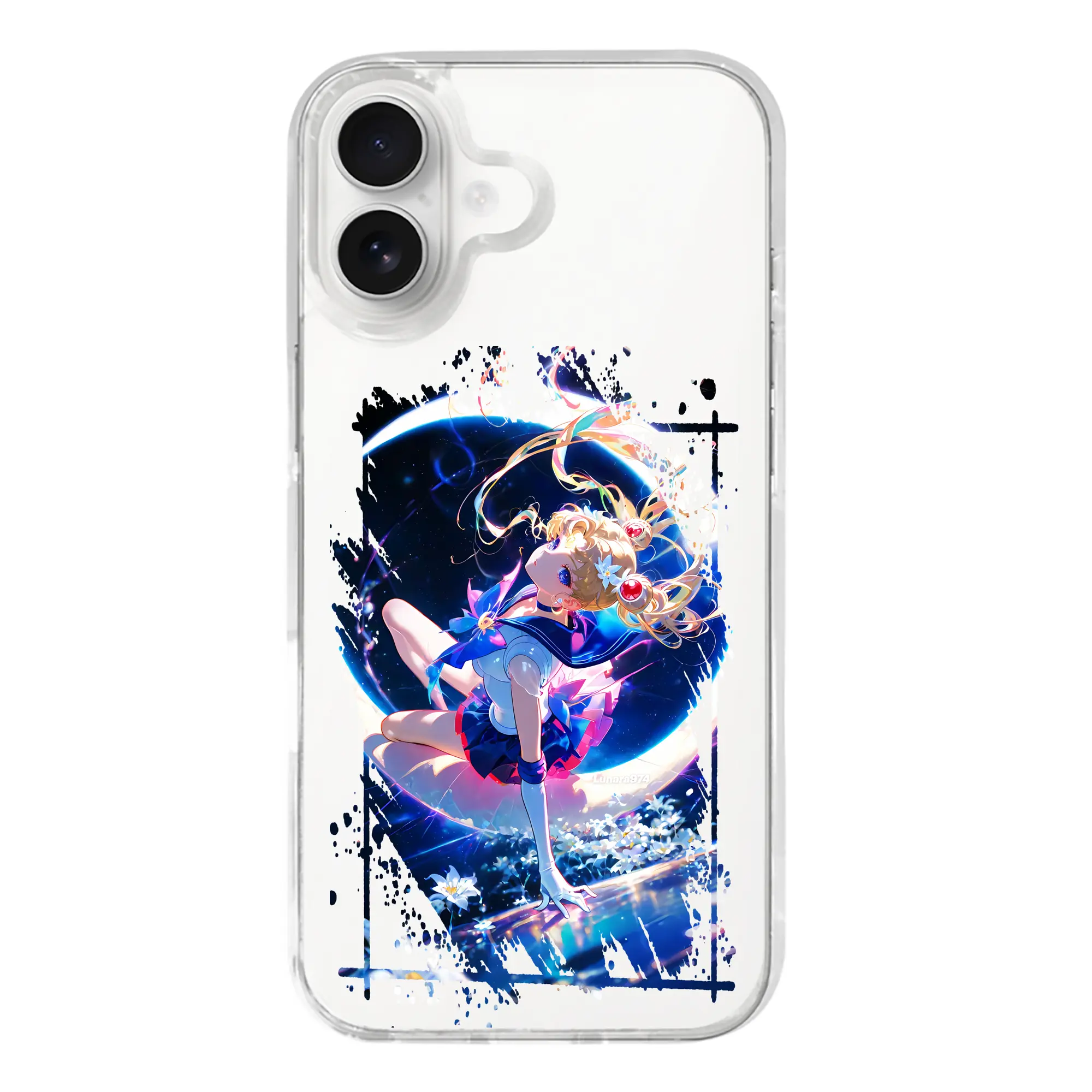 美少女戦士セーラームーン グッズ 月野 うさぎ - iPhone 17シリーズ 透明スマホケース – 薄型・耐衝撃・精密フィット保護カバー